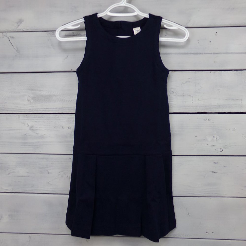 Osh Kosh Girl's School Uniform Jumper-Deep Navy